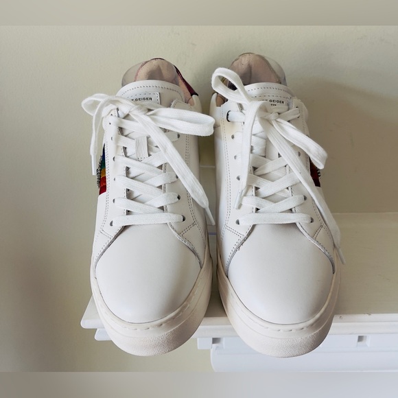 Kurt Geiger London LANE EYE  White SNEAKER NWT Size 40.5W - Picture 5 of 15